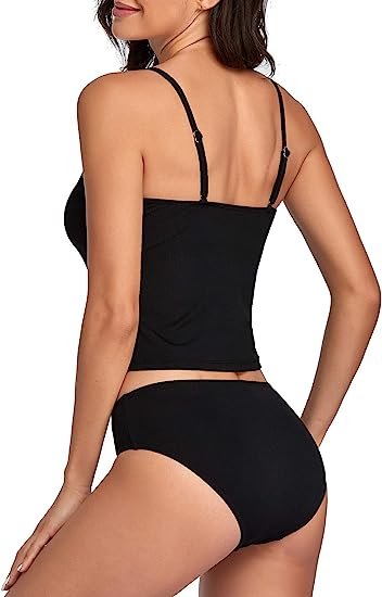 Women's Sport One-Piece Swimsuit, Sport Crop Top Swimsuit with Shorts